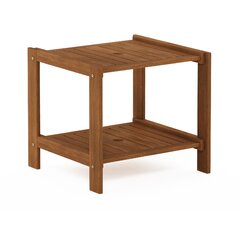 Patio umbrella side table deals with hole